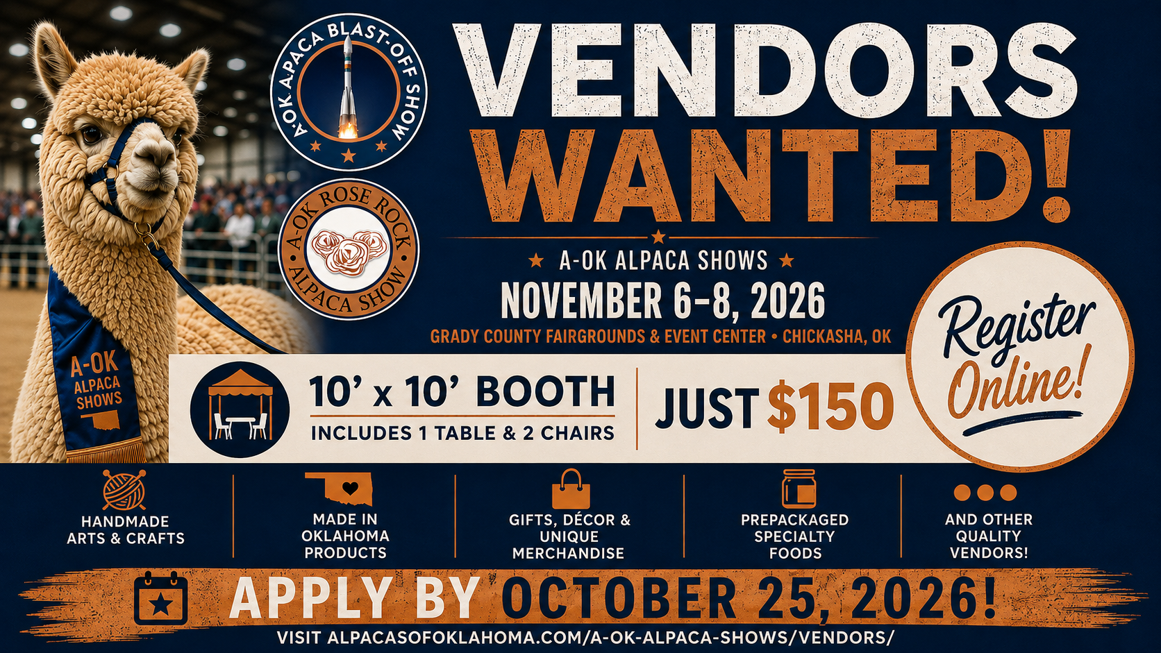 Vendors Wanted!